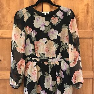 Madewell Broadway and Broome silk dress